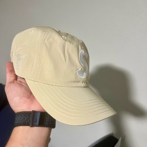 Supreme Ventile S Logo 6 Panel Cap Stone - Picture 1 of 6